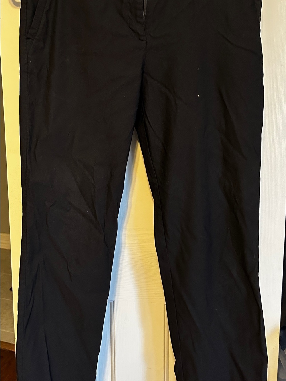 Worthington Black Women's Chinos - Classic Straight Fit